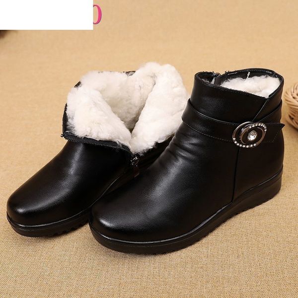 boots 2021 women snow winter flat heels ankle warm platform shoes leather thick fur booties uxpe, Black
boots 2021 women snow winter flat heels ankle warm platform shoes leather thick fur booties uxpe, Black
