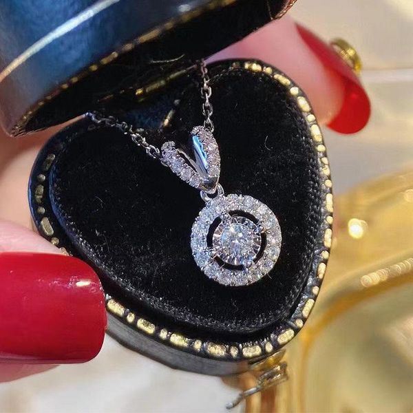 pendant necklaces trendy hollow round bridal wedding necklace for women delicate cubic zircon women's anniversary gift jewelry, Silver
pendant necklaces trendy hollow round bridal wedding necklace for women delicate cubic zircon women's anniversary gift jewelry, Silver