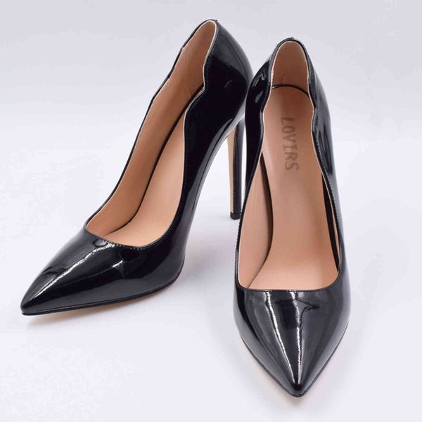 dress shoes lovirs womens fashion basic high heel pointy toe slip on pumps patent wedding evening stiletto 6cb9, Black
dress shoes lovirs womens fashion basic high heel pointy toe slip on pumps patent wedding evening stiletto 6cb9, Black