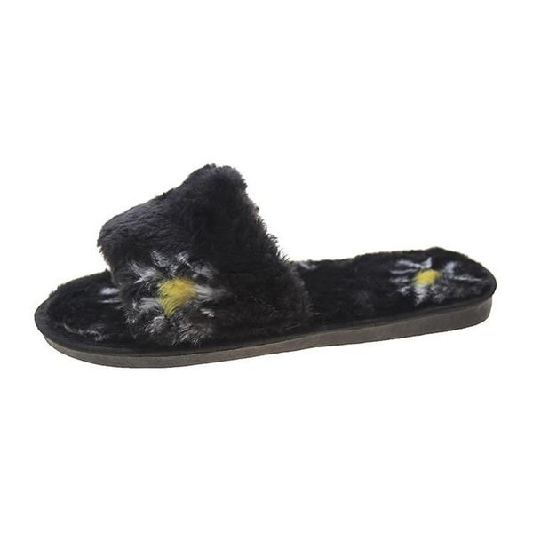 flat heel basic plus size drop woman slippers winter flats shoes for women round toe fashion flower, Black
flat heel basic plus size drop woman slippers winter flats shoes for women round toe fashion flower, Black