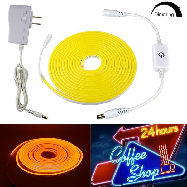 strips dc12v led strip neon rope light 2835 ip67 watperoof 6x12mm +touch dimmer switch+led power for decorative outdoor lighting
strips dc12v led strip neon rope light 2835 ip67 watperoof 6x12mm +touch dimmer switch+led power for decorative outdoor lighting