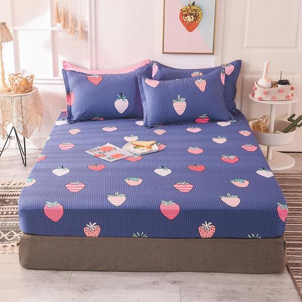 sheets & sets strawberry printed fitted sheet for single double bed kids adults 100% cotton (no case) xf759-7
sheets & sets strawberry printed fitted sheet for single double bed kids adults 100% cotton (no case) xf759-7