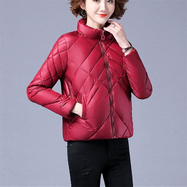 women's down & parkas winter short slim women fashion coats elegant zipper cotton jackets outwear female ladies, Black
women's down & parkas winter short slim women fashion coats elegant zipper cotton jackets outwear female ladies, Black