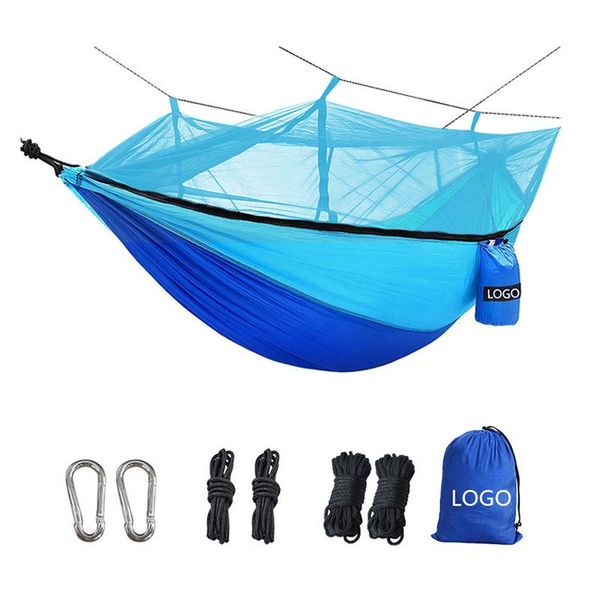 portable outdoor camping hammock with mosquito net high strength parachute fabric hanging bed hunting sleeping swing camp furniture
portable outdoor camping hammock with mosquito net high strength parachute fabric hanging bed hunting sleeping swing camp furniture