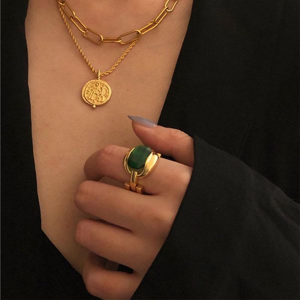 wedding rings trendy unique party france gold plated vintage green stone elegant anillo de junta bride jewelry gifts for women couples, Slivery;golden
wedding rings trendy unique party france gold plated vintage green stone elegant anillo de junta bride jewelry gifts for women couples, Slivery;golden