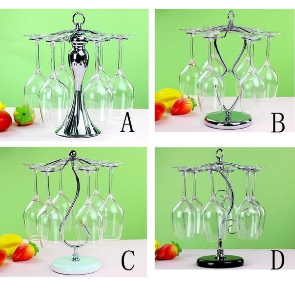 home decorative wine bottle glasses holder hanging upside down cup goblets display rack iron stand bar glass whisky tableracks
home decorative wine bottle glasses holder hanging upside down cup goblets display rack iron stand bar glass whisky tableracks
