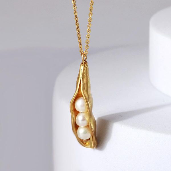 pendant necklaces vintage freshwater pearl necklace pea pods neck pendants women gold plated luxury aesthetic 2021 jewelry chains choker gif, Silver
pendant necklaces vintage freshwater pearl necklace pea pods neck pendants women gold plated luxury aesthetic 2021 jewelry chains choker gif, Silver