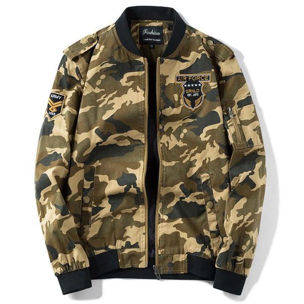 men's jackets jacket baseball collar slim pilot camouflage sport spring and autumn clothing youth, Black;brown
men's jackets jacket baseball collar slim pilot camouflage sport spring and autumn clothing youth, Black;brown
