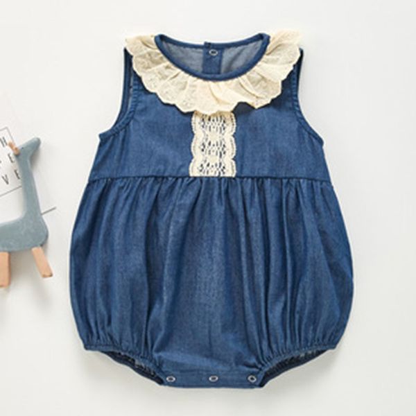 summer baby girl sleeveless cowboy lace rompers children rompers kids baby girl clothes romper cute infant rompers, White
summer baby girl sleeveless cowboy lace rompers children rompers kids baby girl clothes romper cute infant rompers, White