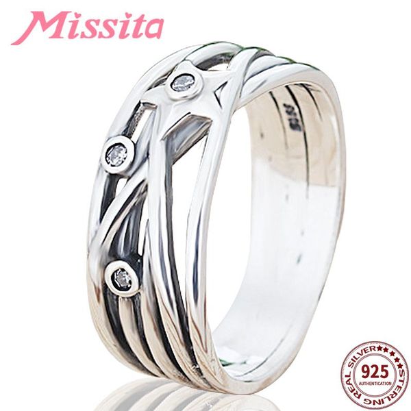cluster rings missita 100% 925 sterling silver retro personnality for women wedding gift with zircon brand jewelry anillos mujer, Golden;silver
cluster rings missita 100% 925 sterling silver retro personnality for women wedding gift with zircon brand jewelry anillos mujer, Golden;silver