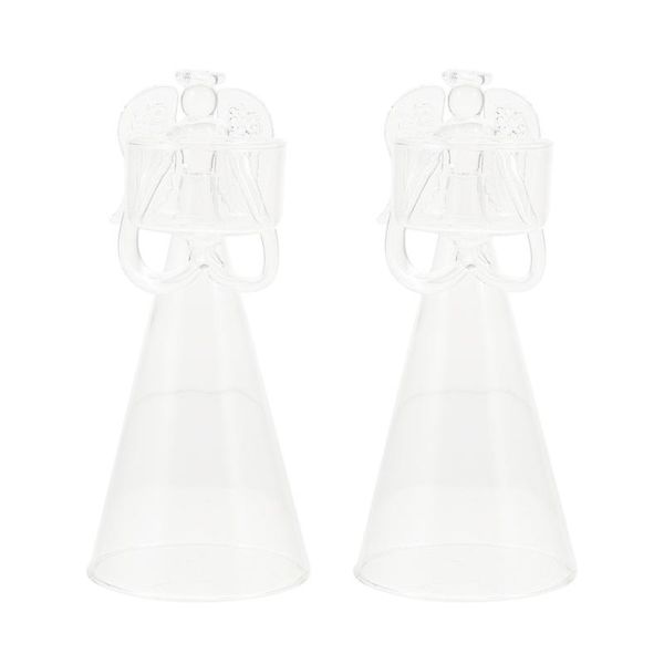 candle holders 2pcs stylish blessing angel glass candlestick warm wedding candleholder
candle holders 2pcs stylish blessing angel glass candlestick warm wedding candleholder