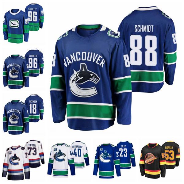 88 nate schmidt vancouve canucks 2021 blue hockey jersey pettersson edler roussel gaudette dries toffoli horvat brady keeper madison bowey s, Black;red
88 nate schmidt vancouve canucks 2021 blue hockey jersey pettersson edler roussel gaudette dries toffoli horvat brady keeper madison bowey s, Black;red