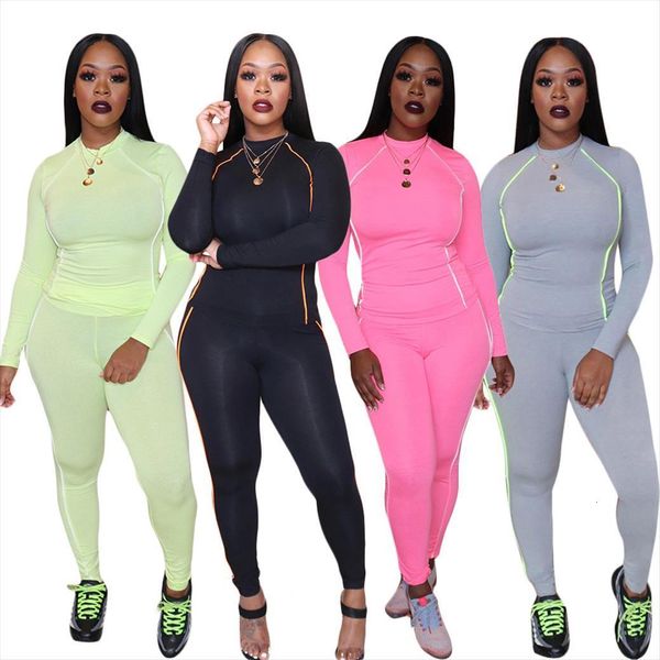 autumn and winter european american womenpant casual sports solid color stitching long sleeved trousers suit women, White
autumn and winter european american womenpant casual sports solid color stitching long sleeved trousers suit women, White