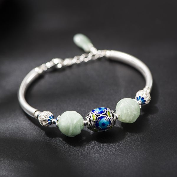 starfield beads bracelets female 925 silver jewelry hand-made cloisonne craft roses hetian jade bracelet whole, Golden;silver
starfield beads bracelets female 925 silver jewelry hand-made cloisonne craft roses hetian jade bracelet whole, Golden;silver