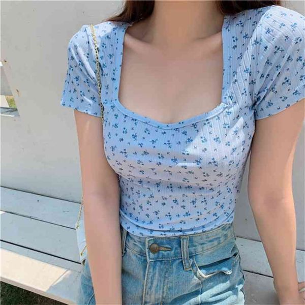 floral printing stitch green crop square neck short sleeve t-shirts clothes shirt vintage bf clothing tee 210529, White
floral printing stitch green crop square neck short sleeve t-shirts clothes shirt vintage bf clothing tee 210529, White