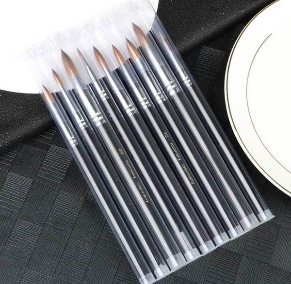 pure kolinsky natural acrylic nail art brush wood handle for nails liner paintingdrawing design manicure tools and accessories nab018, Yellow
pure kolinsky natural acrylic nail art brush wood handle for nails liner paintingdrawing design manicure tools and accessories nab018, Yellow
