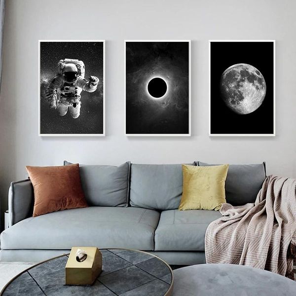 paintings black and white astronauts moon canvas painting home art hanging wall pictures for living room space style kids
paintings black and white astronauts moon canvas painting home art hanging wall pictures for living room space style kids