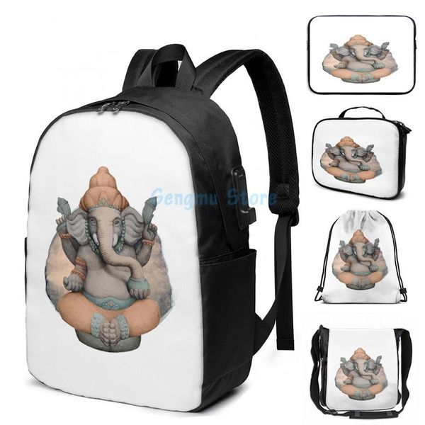funny graphic print ganesha(3) usb charge backpack men school bags women bag travel laptop
funny graphic print ganesha(3) usb charge backpack men school bags women bag travel laptop