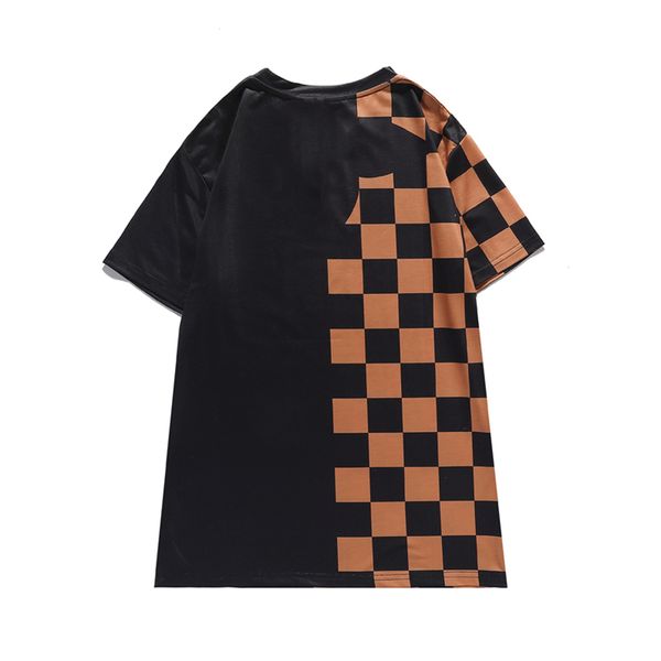 summer mens t shirts crew neck plaid print short sleeve tshirts for men women fashion trend brown black tshirt men s clothing 210521v, White;black
summer mens t shirts crew neck plaid print short sleeve tshirts for men women fashion trend brown black tshirt men s clothing 210521v, White;black