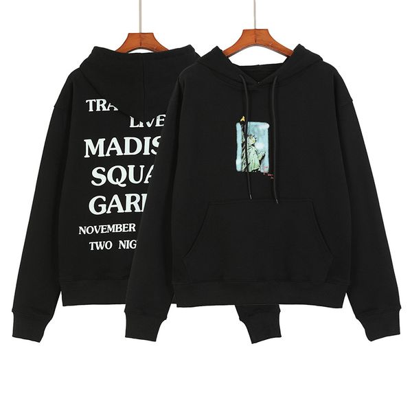 Fashion Autumn Winter USA Statue of liberty Skateboard Fleece Hoodie Hoody Men Women Hooded Sweatshirt, Black
Fashion Autumn Winter USA Statue of liberty Skateboard Fleece Hoodie Hoody Men Women Hooded Sweatshirt, Black