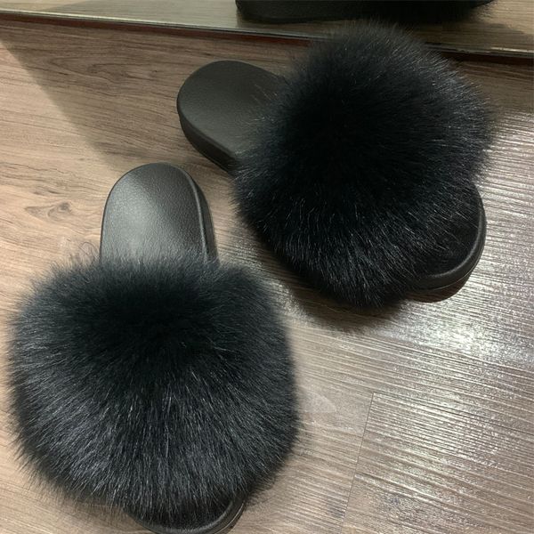 luxury designer shoes fur slippers ladies fox fur slippers women natural fur slides, Black
luxury designer shoes fur slippers ladies fox fur slippers women natural fur slides, Black