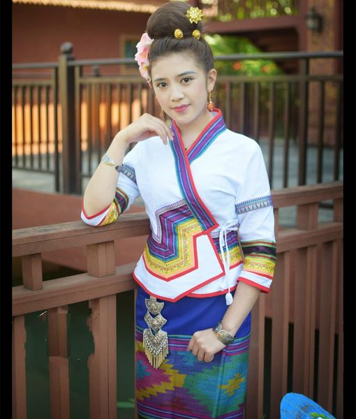 ethnic clothing thailand dress traditional for women pha sin slim fit phasin southeast asian style clothes thai, Red
ethnic clothing thailand dress traditional for women pha sin slim fit phasin southeast asian style clothes thai, Red