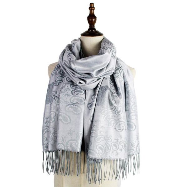 scarves tippet scarf women woven shawl fashion capes jacquard pashmina winter kashmir paisley hijab femme muffler stole mujer wrap, Blue;gray
scarves tippet scarf women woven shawl fashion capes jacquard pashmina winter kashmir paisley hijab femme muffler stole mujer wrap, Blue;gray