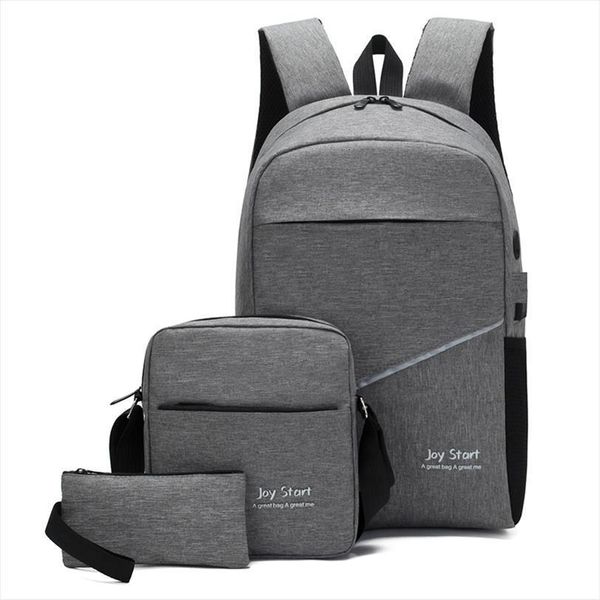 3pcs set usb travel nylon waterproof backpack male multi function lapbag book outdoor sports shoulder hunting bags
3pcs set usb travel nylon waterproof backpack male multi function lapbag book outdoor sports shoulder hunting bags