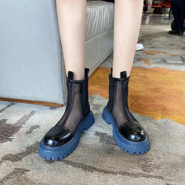 fashion women's boots leather breathable shoes outdoor shopping summer increase platform, Black
fashion women's boots leather breathable shoes outdoor shopping summer increase platform, Black