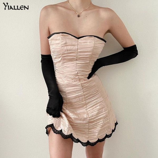 casual dresses yiallen women pink fashion elegant strapless zipper mini bodycon dress summer senior party female outfit, Black;gray
casual dresses yiallen women pink fashion elegant strapless zipper mini bodycon dress summer senior party female outfit, Black;gray