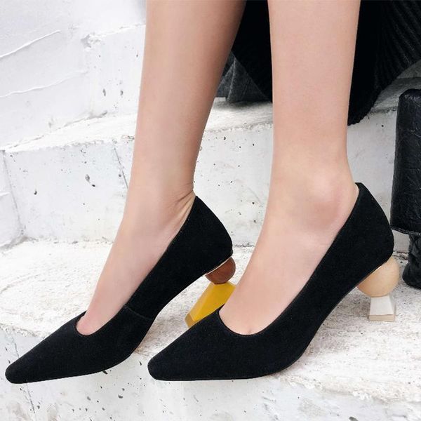 art design block artistic high heels genuine leather pointed toe british graceful lady wedding pumps large size 42 dress shoes, Black
art design block artistic high heels genuine leather pointed toe british graceful lady wedding pumps large size 42 dress shoes, Black