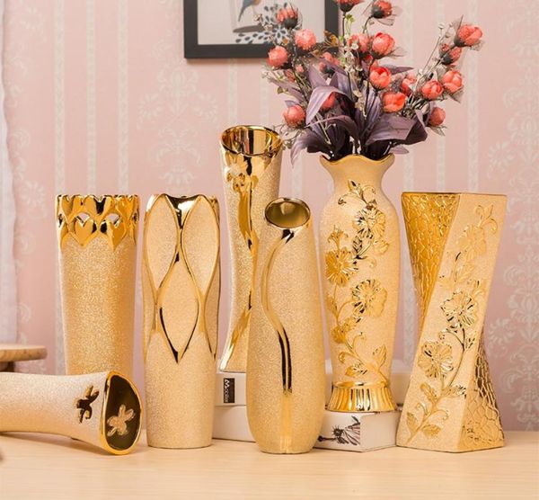 vases luscious european ceramic vase gold plated decorations for the house design creative of decorative flowers in porcelain
vases luscious european ceramic vase gold plated decorations for the house design creative of decorative flowers in porcelain