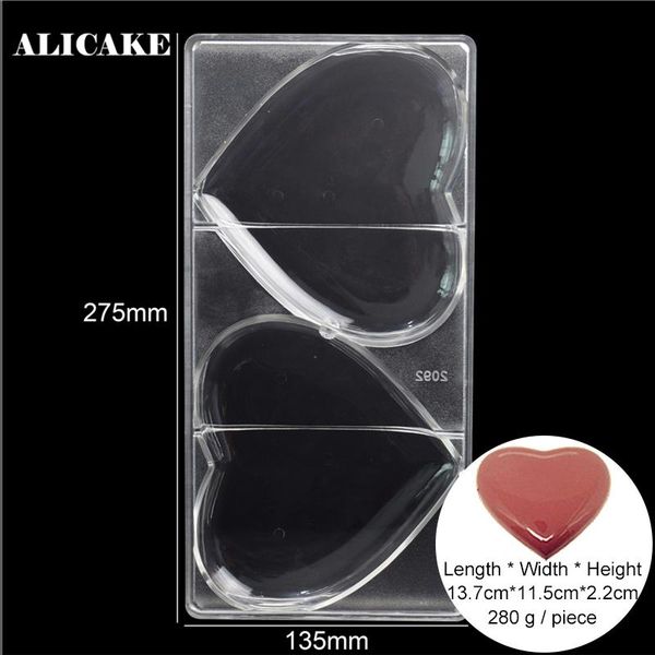 baking & pastry tools 3d polycarbonate chocolate mold heart valentine's day form bakery dessert cake decorating molds
baking & pastry tools 3d polycarbonate chocolate mold heart valentine's day form bakery dessert cake decorating molds