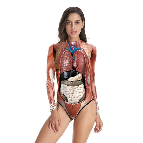 human anatomy body one piece jumpsuit for women summer long sleeve bodysuit unique science teacher body suit romper clothes 210401, Black;white
human anatomy body one piece jumpsuit for women summer long sleeve bodysuit unique science teacher body suit romper clothes 210401, Black;white