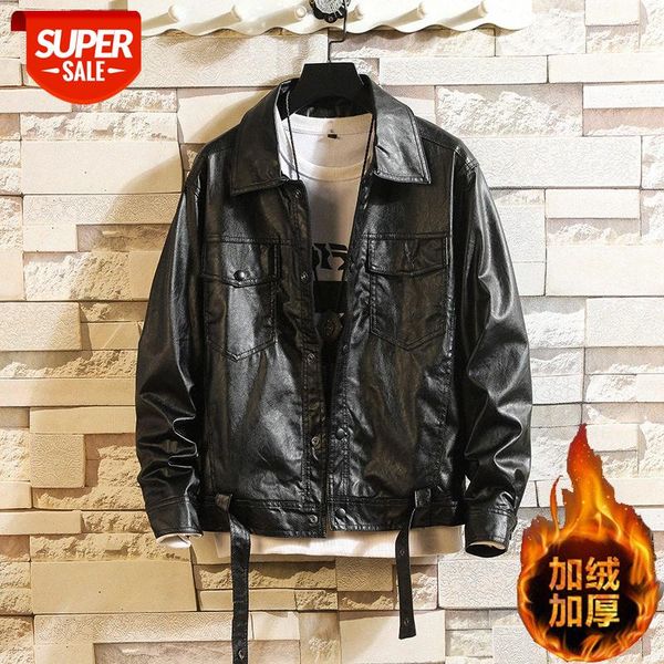 fat short leather jacket men's plus size korean style trendy handsome loose pu motorcycle #bj1j, Black;brown
fat short leather jacket men's plus size korean style trendy handsome loose pu motorcycle #bj1j, Black;brown