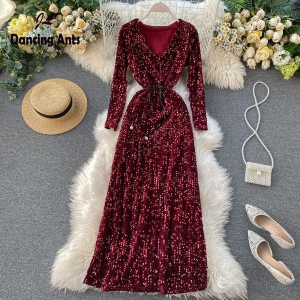 dresses for party woman a-line bling v-neck dress high wiaist sequins crystal long sleeve plus size bridesmaid trend 2021 casual, Black;gray
dresses for party woman a-line bling v-neck dress high wiaist sequins crystal long sleeve plus size bridesmaid trend 2021 casual, Black;gray