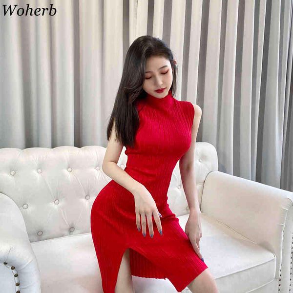 slim summer solid thin knitted mini dress women sleeveless tank dresses split clue party bodycon vestidos 210417, Black;gray
slim summer solid thin knitted mini dress women sleeveless tank dresses split clue party bodycon vestidos 210417, Black;gray