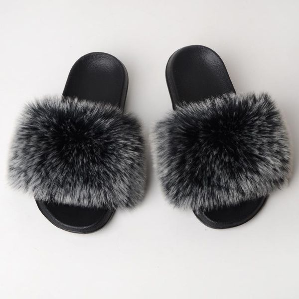 slippers solid color faux fur slides summer home furry flat sandals indoor casual luxury fluffy flip flops tx04, Black
slippers solid color faux fur slides summer home furry flat sandals indoor casual luxury fluffy flip flops tx04, Black