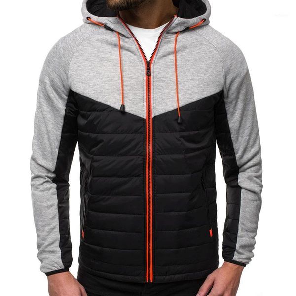 men's jackets 2021 herfst winter capuchon mannen casual slim patchwork rits jas plus size lange mouwen heren jassen oversized, Black;brown
men's jackets 2021 herfst winter capuchon mannen casual slim patchwork rits jas plus size lange mouwen heren jassen oversized, Black;brown