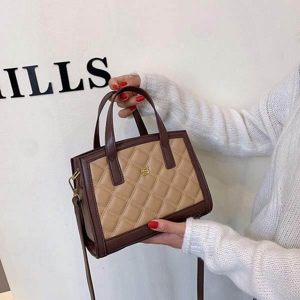 lingge contrast color women's bag messenger simple ins2021 autumn fashion single shoulder bag foreign style portable
lingge contrast color women's bag messenger simple ins2021 autumn fashion single shoulder bag foreign style portable
