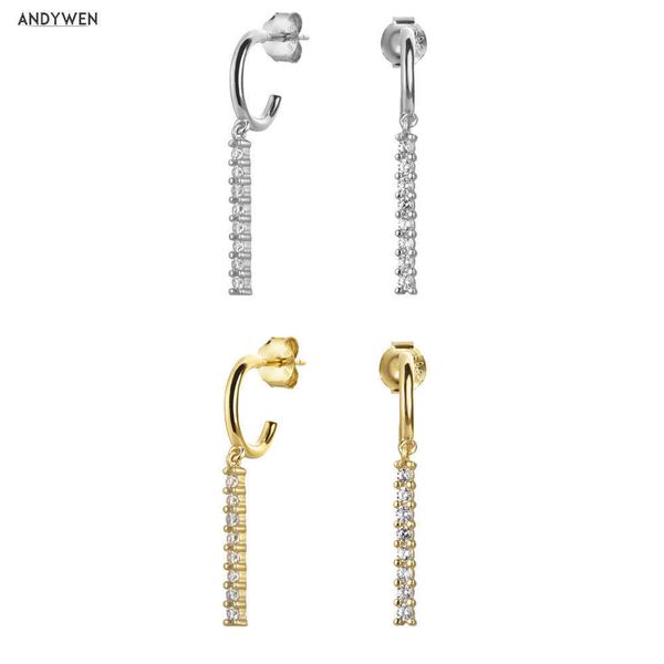 andywen 925 sterling silver line long chain drop earring women crystal luxury piercing ohrringe cz jewelry 210608
andywen 925 sterling silver line long chain drop earring women crystal luxury piercing ohrringe cz jewelry 210608