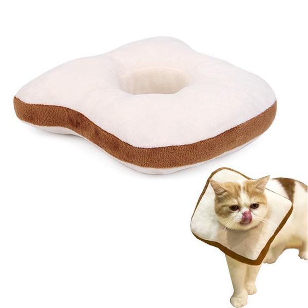 dog apparel 1pcs pet recovery collar cute toast design protective cat for dogs supplies
dog apparel 1pcs pet recovery collar cute toast design protective cat for dogs supplies