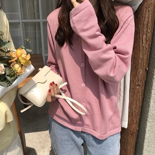 fashion loose thin temperament solid color long-sleeved knit cardigan wine red single-breasted sweater women's jackets, Black;brown
fashion loose thin temperament solid color long-sleeved knit cardigan wine red single-breasted sweater women's jackets, Black;brown