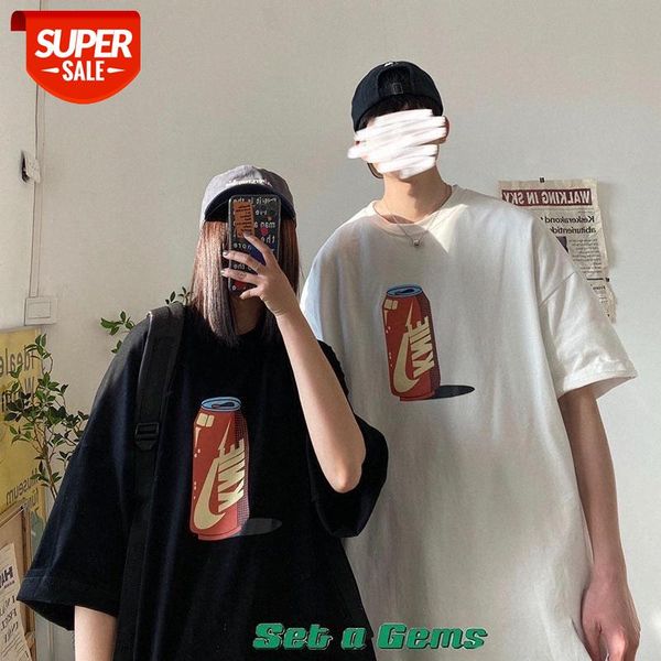 pepsi t-shirt ins tide brand clothes summer men's couple trend loose short-sleeved clothing #it5u, White;black
pepsi t-shirt ins tide brand clothes summer men's couple trend loose short-sleeved clothing #it5u, White;black