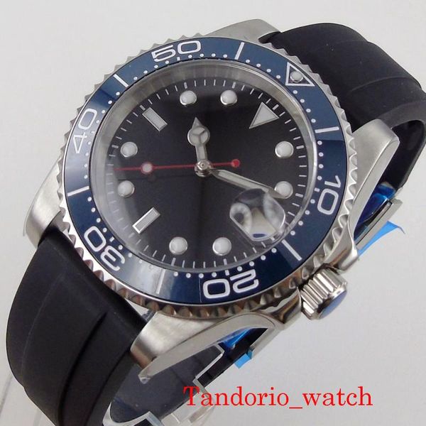 wristwatches 40mm bliger brand black dial sapphire glass nh35 miyota 8215 luminous date rotating bezel ceramic insert automatic men watc, Slivery;brown
wristwatches 40mm bliger brand black dial sapphire glass nh35 miyota 8215 luminous date rotating bezel ceramic insert automatic men watc, Slivery;brown