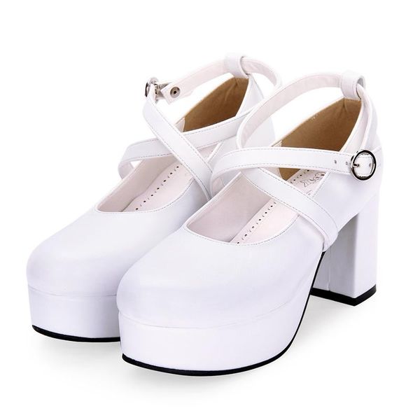 dress shoes angelic imprint fashion sweet high heels princess lolita round toe pu leather women pumps size 35-46 9820, Black
dress shoes angelic imprint fashion sweet high heels princess lolita round toe pu leather women pumps size 35-46 9820, Black