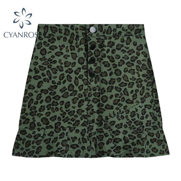 streetwear leopard printed crop denim skirt women summer high waist ruffles a-line casual harajuku y2k new mini skirts lady 210417, Black
streetwear leopard printed crop denim skirt women summer high waist ruffles a-line casual harajuku y2k new mini skirts lady 210417, Black