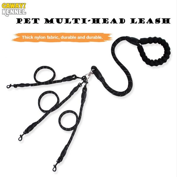 dog collars & leashes cawayi kennel multi-headed leash and harness lead durable running walking nylon traction rope hand-protected handle
dog collars & leashes cawayi kennel multi-headed leash and harness lead durable running walking nylon traction rope hand-protected handle