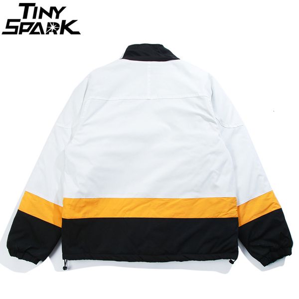 Hip Hop Hooded Windbreaker Winter Men Streetwear Harajuku Jacket Oversized Parka Retro Color Block Pullover, Black
Hip Hop Hooded Windbreaker Winter Men Streetwear Harajuku Jacket Oversized Parka Retro Color Block Pullover, Black