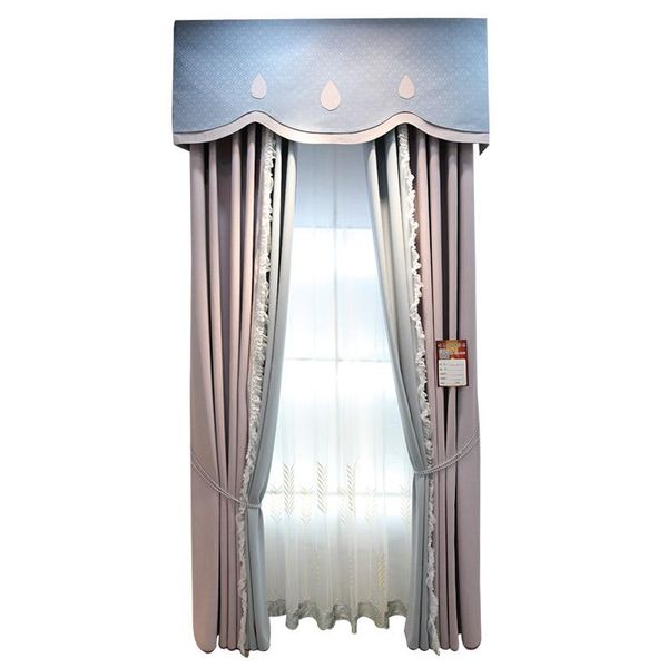 korean pink purple girl bedroom curtain room bay window cotton and linen stitching shading customization & drapes
korean pink purple girl bedroom curtain room bay window cotton and linen stitching shading customization & drapes